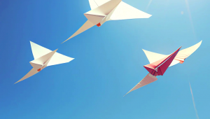 纸飞机销号头像：独特标识下的告别与回忆